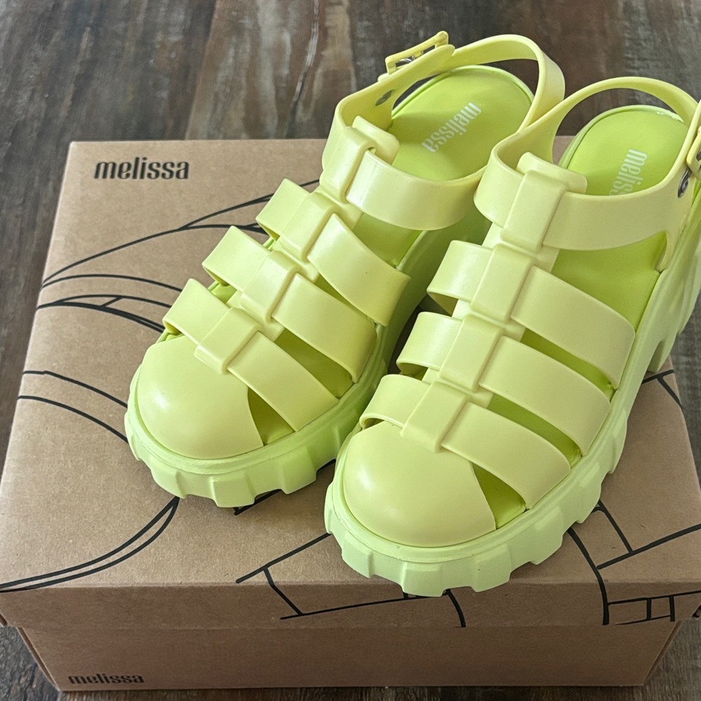 Melissa Megan Lemon Sandals